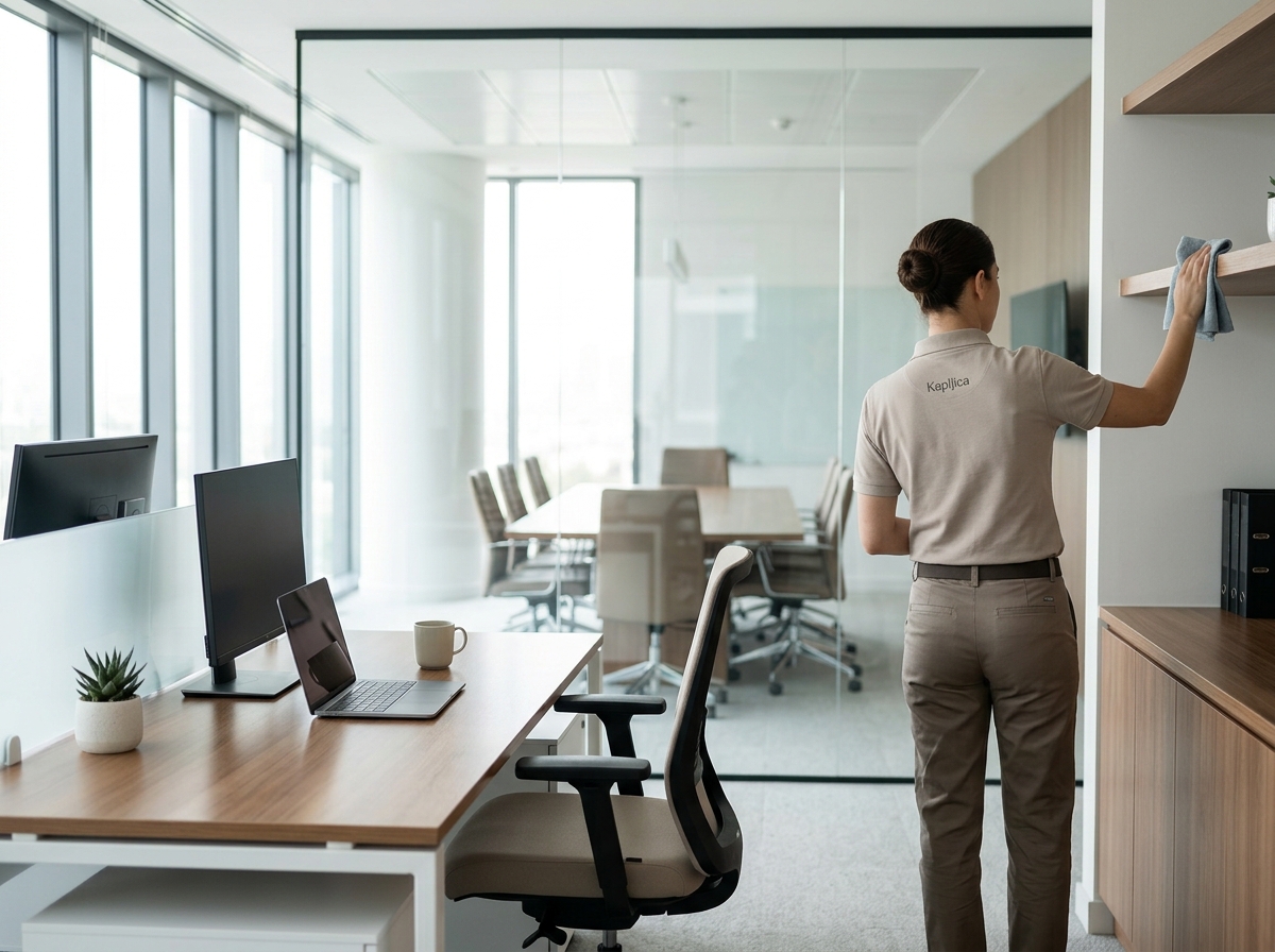 Pred čiščenjem - umazan prostor